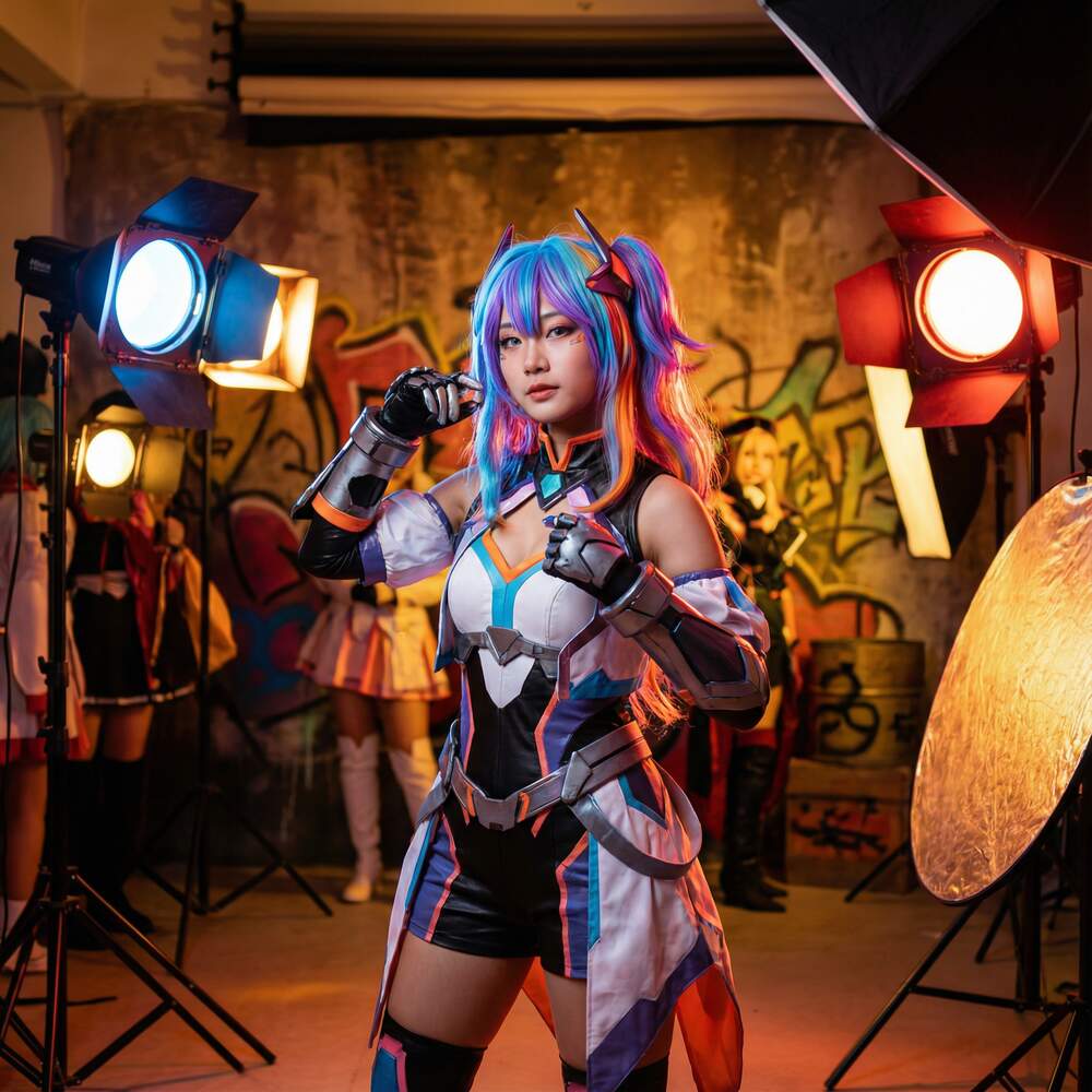 桃色视频素材-Cosplay视频